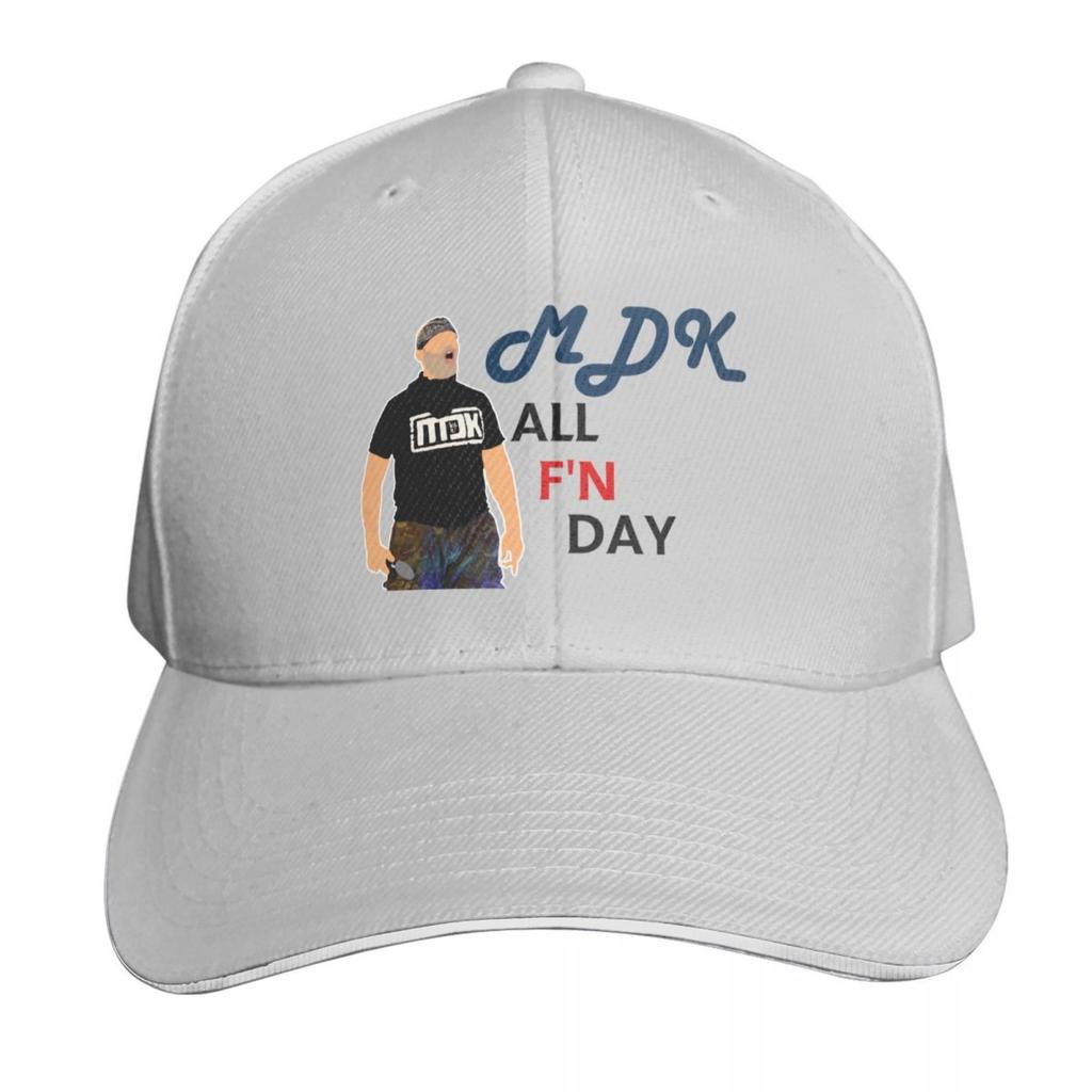 MDK all day Baseball Cap Sunhat Cosplay Designer Hat Custom Cap Unisexs Womens