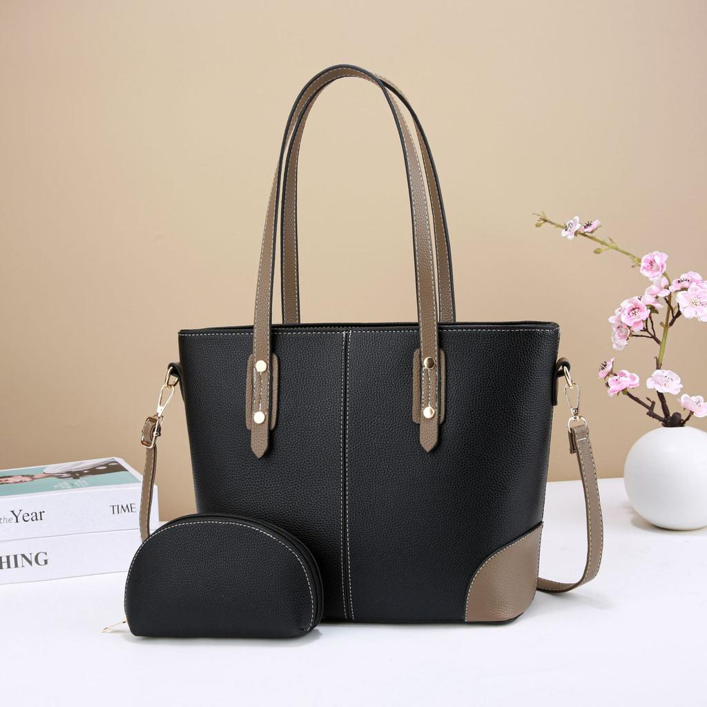 New large-capacity bag tote bag simple atmosphere underarm handbag mother bag shoulder messenger bag bags