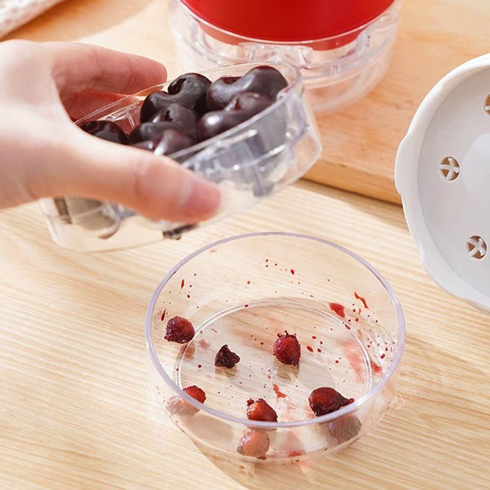 with 7 Holes Cherry Corer Easy-Press Cherry Stone Remover Cherry Pitter  Jujube Pitter