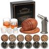 Good-Whiskey Smoker Tool Kit With Torch-Cocktail Smoker Infuser Kit, Old Fashioned Drink Smoker Kit, Birthday Gift For Whiskey L