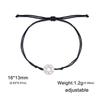 Dawapara Star of David Bracelet Jewish Prayer Judaica Hexagram Charm Protection Amulet Couple Gift Stainless Steel Jewelry