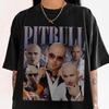 Pitbull Rapper Mr Worldwide Musikstar Bootleg Fan T-Shirt Unisex und Unisex Sommer 100% Baumwolle Kleidung Mode Kurzärmeliges Oberteil