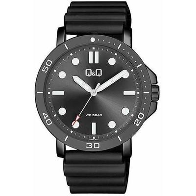 Analog Watch - Qb86j502 - Black Color