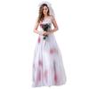 New Adult Ghost Bridal Dress Party Ball Cosplay Dress Women's Wear
