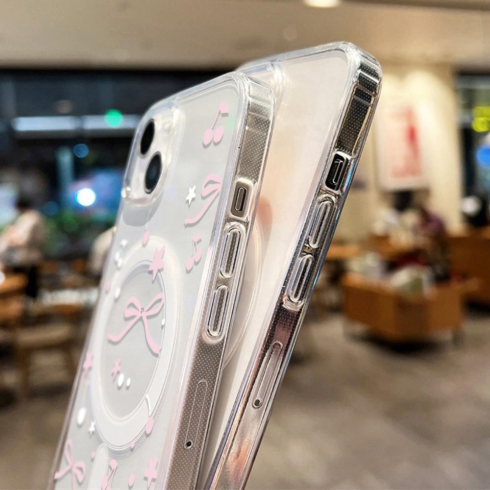 Magnetic Phone Case for iPhone 12 14 16 17 Pro 17 16 15 14 13 12 Pro Max  12 13 14 15  16 High Quality Shockproof Shell Full Protection Cute Style