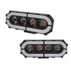 Motorcycle LED Spotlight Driving Lens Fog Lights Hi/Low Beam For Off Road Trucks SUV UTV ATV Auxiliary Spot Work Lights 12V