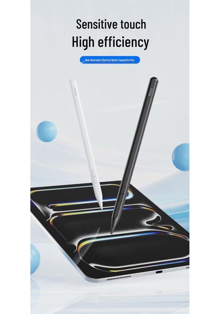 2nd Gen Magnetic Stylus Pen for iPad - Fine Tip, Tilt & Pressure Sensitive
