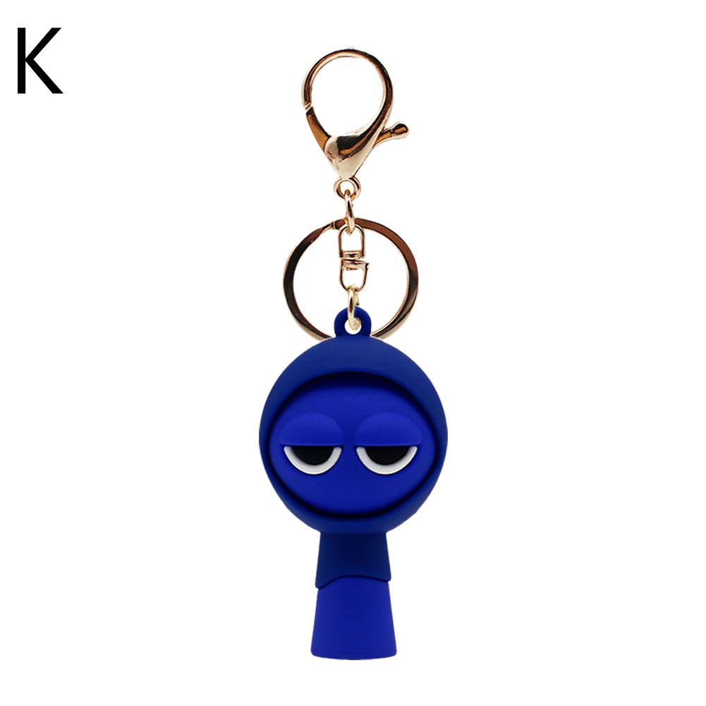 Cartoon Sprunki Keychain Cute Sprunki Oren Raddy Gray Brud Vineria For Girl Boy Bag Pendant Keyring Jewelry Fans Gifts Decor
