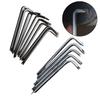 Compact and L Shaped Screwdriver Set 9pcs Cross Uy Triangle New ThreePoint