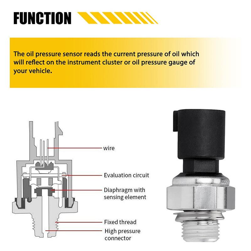 12673134 Oil Pressure Sensor For Chevy Chevrolet Silverado Express Avalanche Camaro Tahoe Caprice Colorado Cruze Equinox