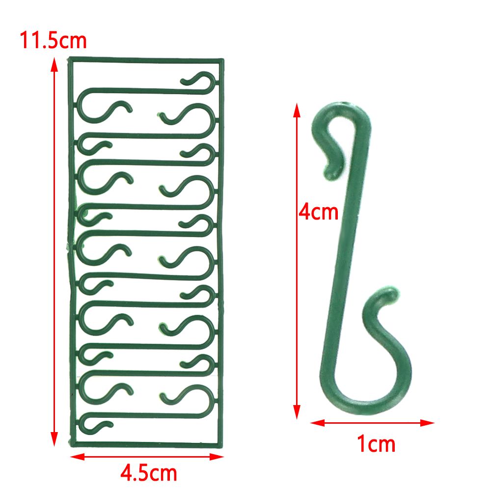 Plastic Christmas Tree Xmas Decoration Christmas Ornaments Hanging Hook Hooks Storage Holder