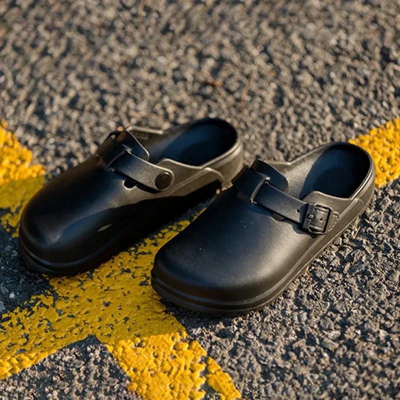 Fashion Crestar Fashion Clogs Slippers Women Men Outdoor Anti-Slip Slippers Shoes Eva Soft Soles Slides New Waterproof Medical Slippers