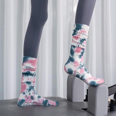 Tie-Dye Non-Slip Pilates & Yoga Socks - Breathable, Professional Fitness Floor Socks
