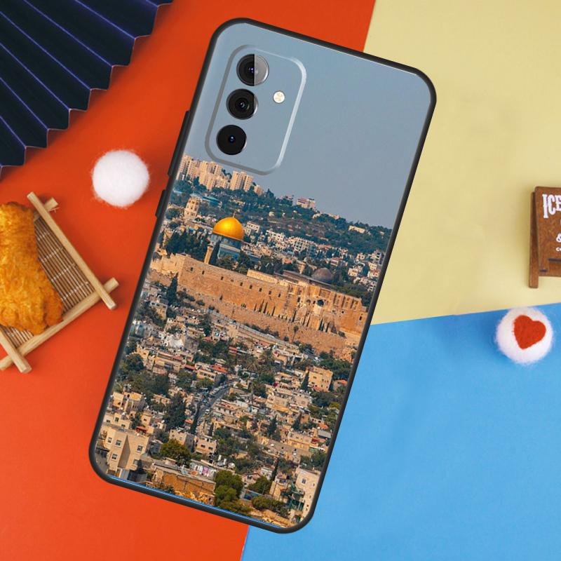 Jerusalem Dome of the Rock Case For Samsung Galaxy A14 A34 A54 A55 A35 A15 A73 A53 A33 A23 A13 A12 A32 A52 A51 Cover