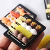 Miniature Food And Play Model Of Dollhouse Mini Kebab Japanese Barbecue Plate