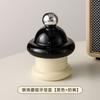 Cream Style Ceramic Toothpick Jar Cartoon Color Contrast Toothtip Holder Household Storage Good Cotton Swab Jar with Hand Gift