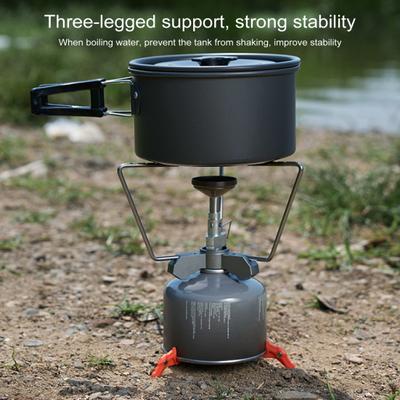 3 Pezzi Supporto Magnetico per Serbatoio Gas Robusto Portatile Leggero per Esterno Barbecue Picnic Supporto Rialzo per Piedini Serbatoio Carburante Accessori da Campeggio