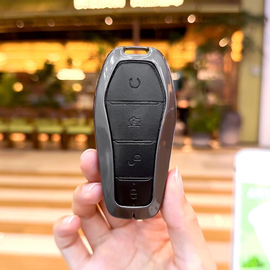 High-End Key Case for BYD Song Plus, Song L DMI/Max, Song Pro, and Dedicated EV Buckle