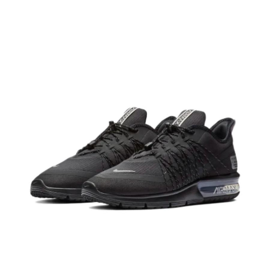 Nike Air Max Sequent 4 Utility Reflect Silver Women Sneakers Black AV5356-004