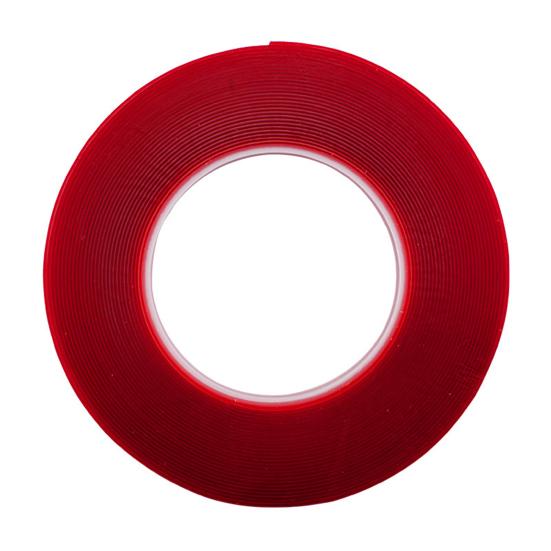 1 Roll 3/5/10m Adhesive Tape High Viscosity No-Trace Transparent Traceless Double-sided Tape for Nails Tips Display