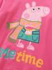 Peppa Pig Kids' Long Sleeve Cartoon T-shirt – Fashionable Spring/Autumn Wear