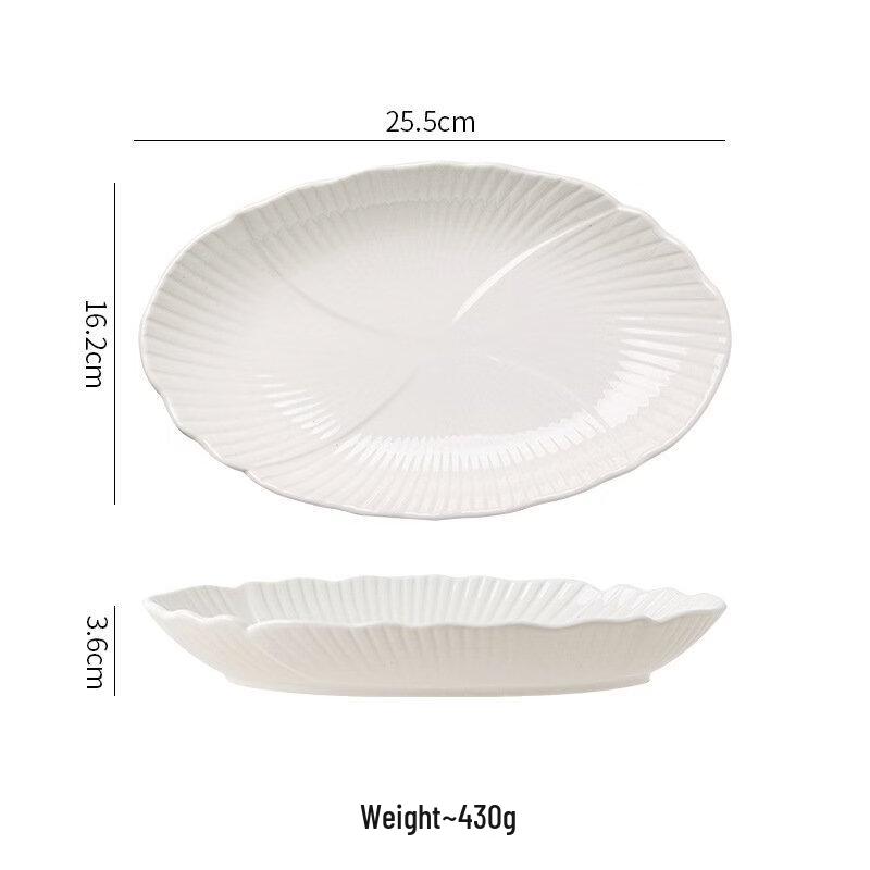 Abay Underglaze Ceramic Fish Plate