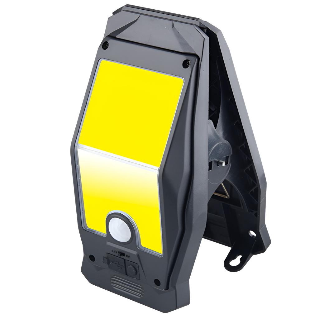 Solar Wall Light with Motion Sensor, Auto On/Off, IP65 Waterproof, Solar Powered Outdoor Clip-On Light for Garden, Yard, Pathway