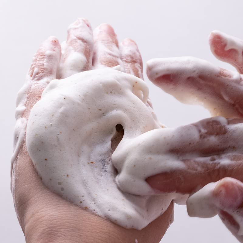 Reiskleie-Enzym Gesichtsreiniger Happy Cleanse Bio-Seife Hergestellt in Japan ohne Zusatzstoffe,