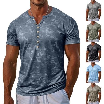 Modisches Herren-T-Shirt, lässige Straßenkleidung mit kurzen Ärmeln