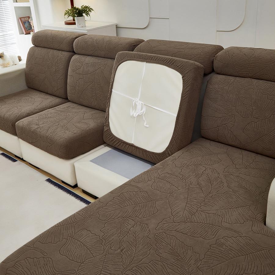 New Jacquard Sofa Cushion Cover Four Seasons High Elastic Pet-Friendly Anti-Dirt Sofa Protector All Season For Living Room