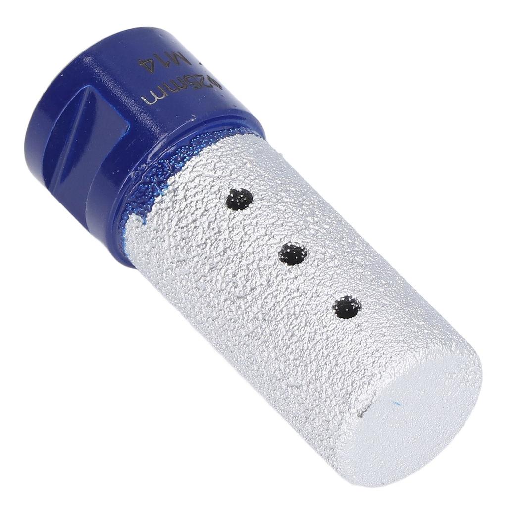 Diamant Vingerboor Vacuüm Brazing Lassen Frees M14 Schroefdraad voor Porselein Hard Keramiek 25mm