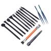 14 Pcs Electronics Repair Tool Kit Spudger Screen Breaker Brush Straight Bend Tweezers Set for Mobile Phone PCB Solder