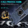 For Xiaomi Redmi A5 A4 A3 15 15C 171 14C Turbo 4 Pro Note 14 Pro Plus 4G 5G Phone Case, Armor Rotating Ring Shockproof Cover
