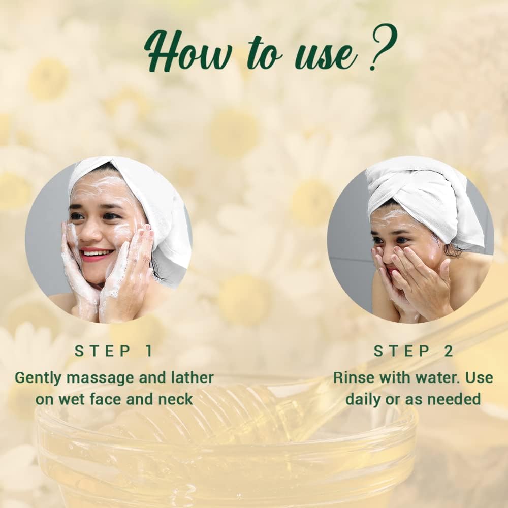 Biotique Honig Gel Schäumendes Gesichtswaschgel 150ml | Seifenfreie Formel | Spendet Feuchtigkeit & Nährt Trockene Haut | 100% Botanische Extrakte | Alle Hauttypen