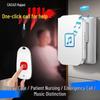 Elderly Wireless Emergency Call Button - Long-Range, Waterproof Doorbell for Home Assistance
