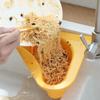 Sink Swan Drain Basket Household Punch-Free Kitchen Vegetable Washing Multi-Functional Pool Triangular Plastic Water Filter Rack