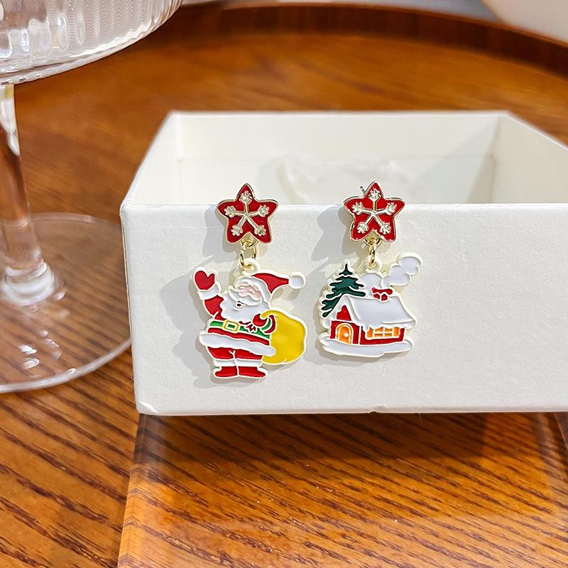 Europäischer & Amerikanischer Ethno-Stil Kreative Cartoon Stecker für Frauen - Silbernadel