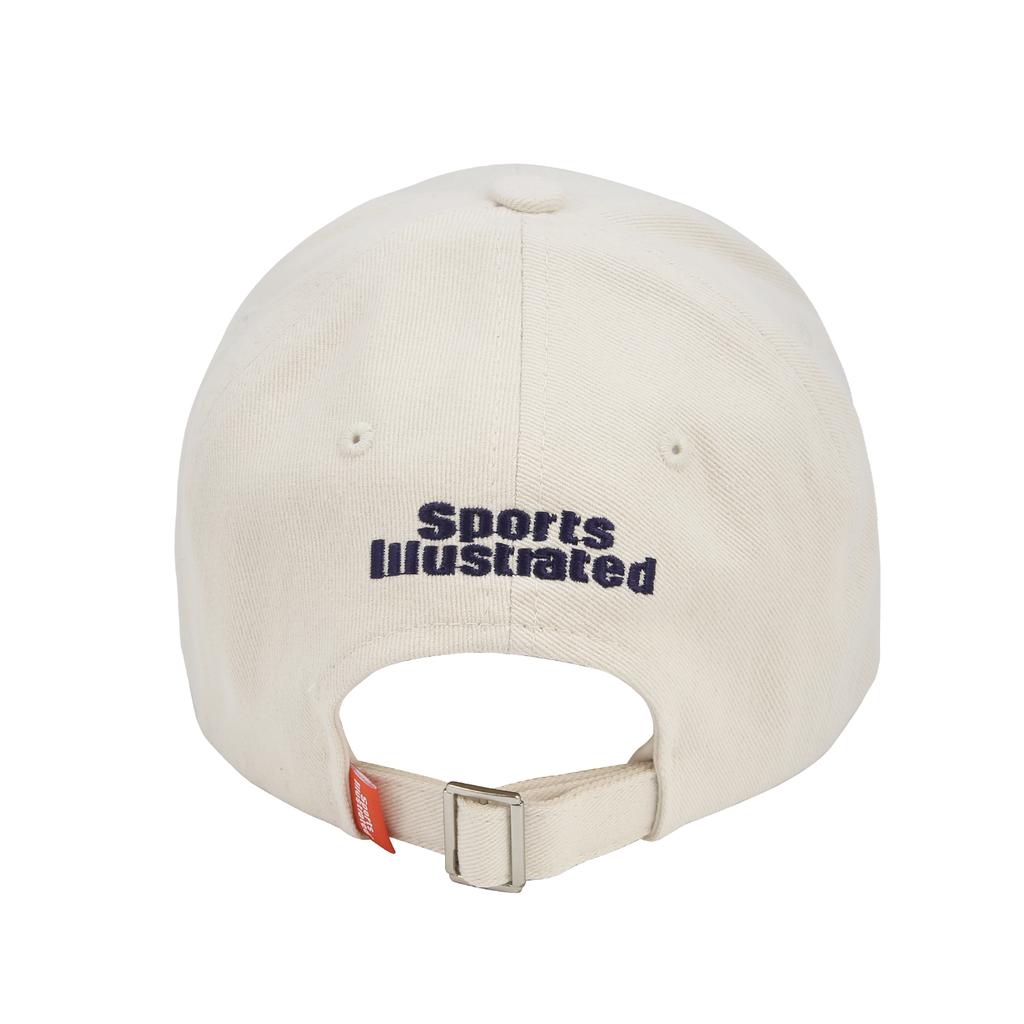 SPORTS ILLUSTRATED Baseball Icon Logo Ball Cap (Ivory)