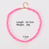 Bohemian Fishbone Pendant Bead Necklace White Shell Heart DIY Choker Necklaces  Women