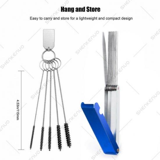 Carb Jet Cleaning Tools Set Carburetor Wire Cleaner Kit For Motorcycle ATV Parts