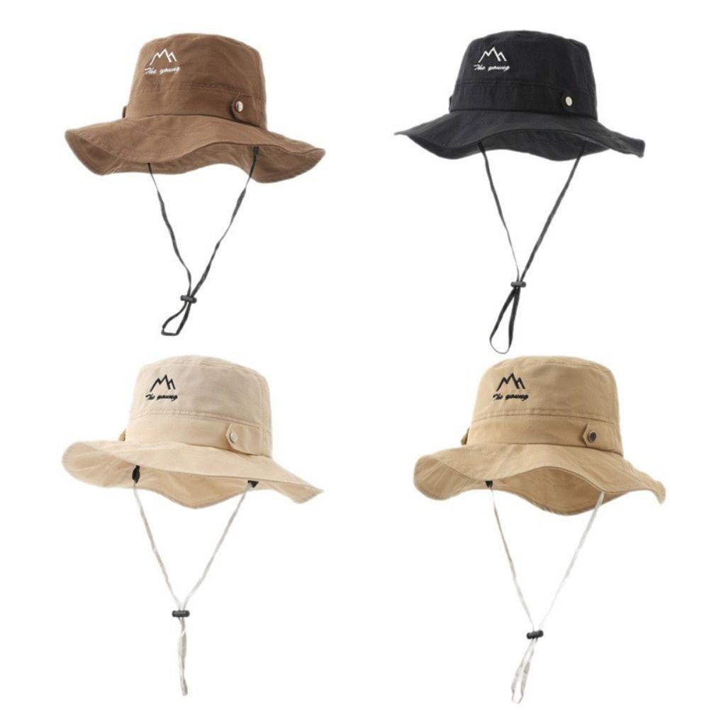 Portable Sun Protection Fishing Hat Breathable Anti-UV Fisherman Hats Sun Hat Summer