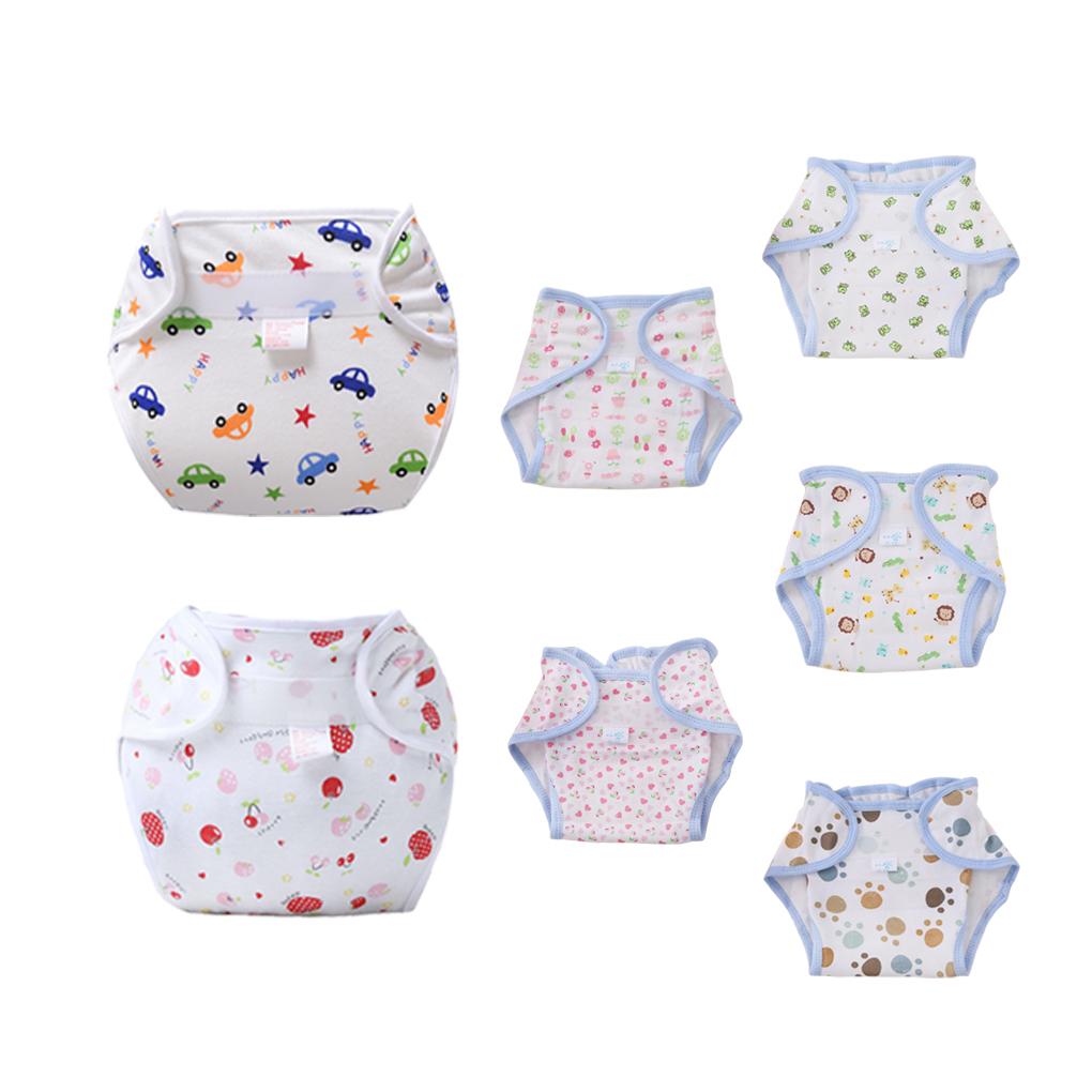 Baby Infant Toddler Waterproof Training Pants Cotton Changing Nappy Cloth Diaper Reusable Washable