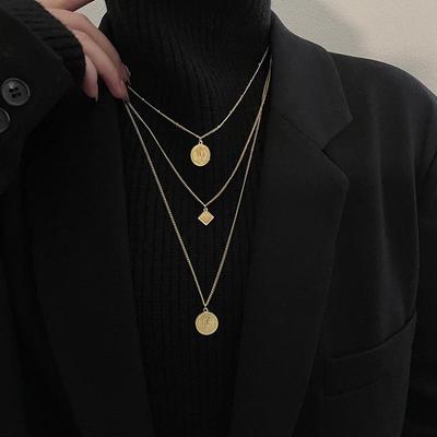 Neue Halskette im chinesischen Stil für Hip-Hop-Hottie: Herbst/Winter Lange Pulloverkette für Damen
