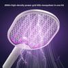 Foldable Fly Insect Racket,Fly Insect Zappers USB Rechargeable For Indoor And Outdoor With UV Light Bug Zapper 3000V