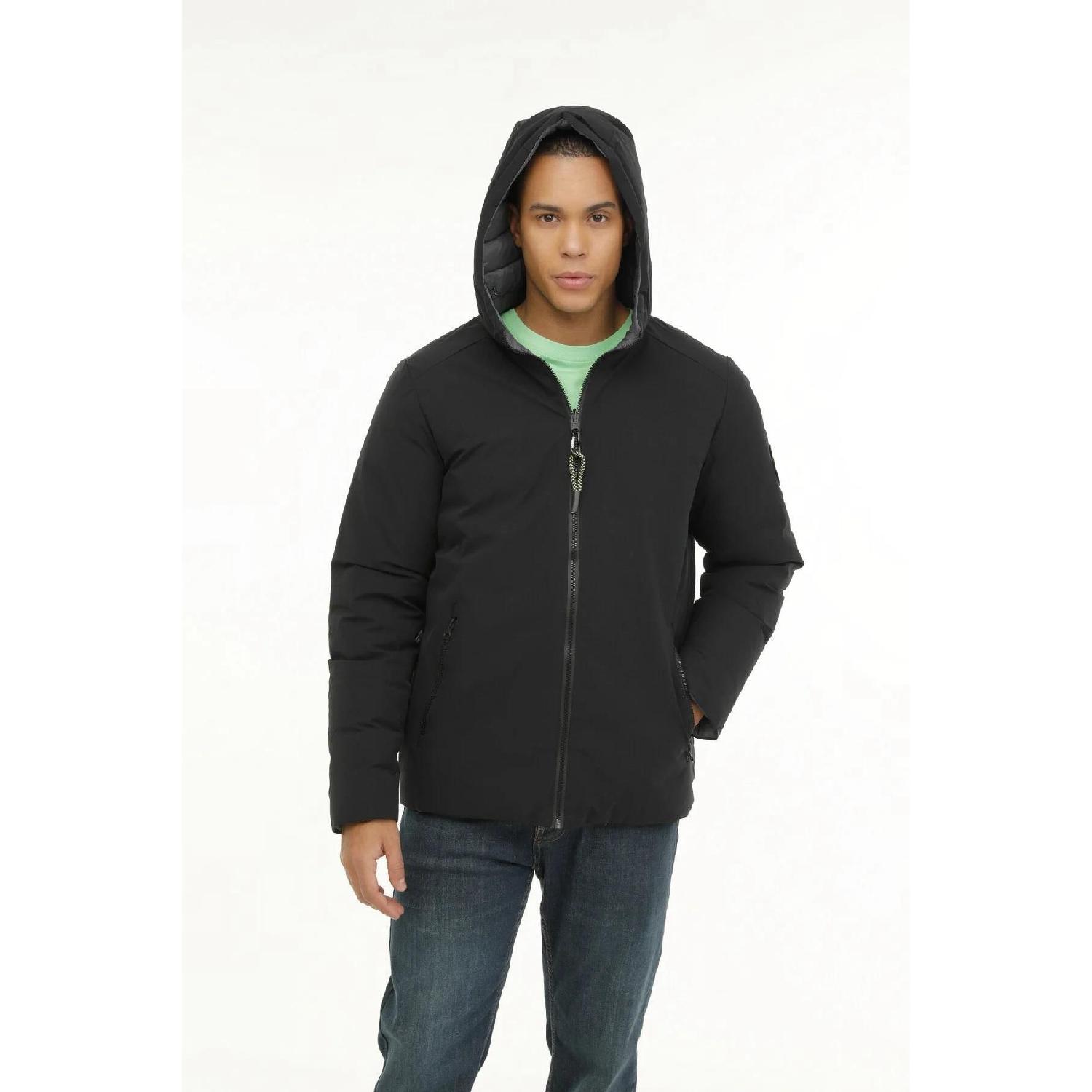

Ml Lucas Coat 1n55 4pr Double-way Men s Coat 2XL чёрный