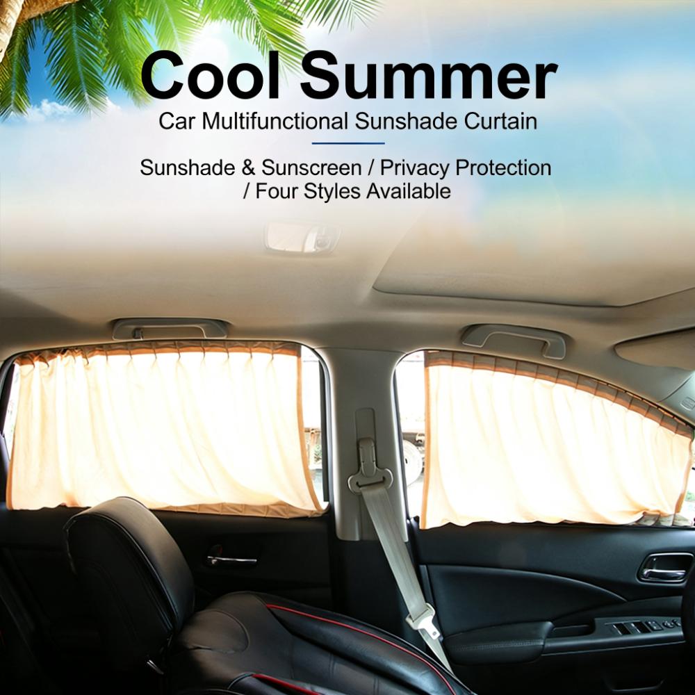 Car curtains, private sunshades, sun protection sunshades, retractable car privacy curtains, track type fabric windows