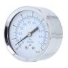 Axial Pressure Gauge Dual Scale 0 to 1bar kpax100 0 to 15Psi 1 4in NPT 2.5in Dial Pressure Meter for Air Water Fuel