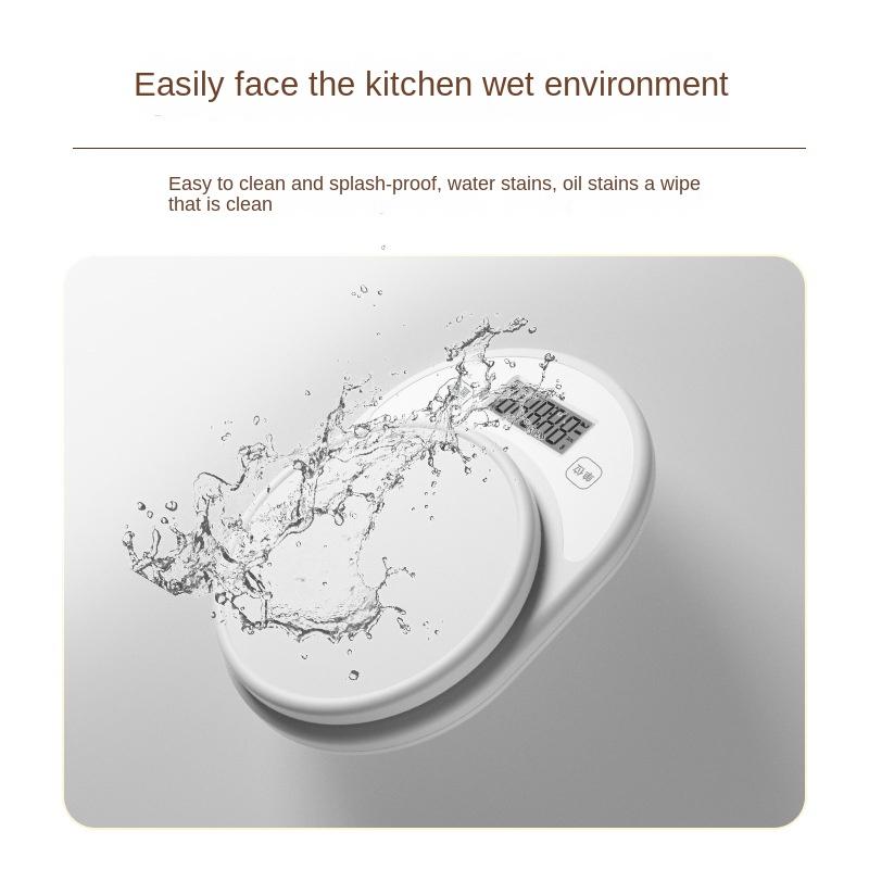 High-precision Electronic Scale Small Commercial Gram Scale Kitchen Scale Precise Household Baking Food Scale