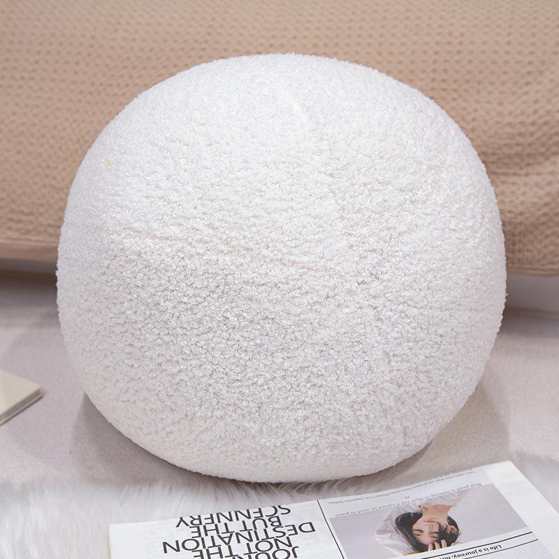 Nordic Style Cloud Donut Throw Pillow Plush Toy Ball Doll Home Sofa Pillow Cushion Doll