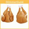 Thanksgiving Hat Drumstick Turkey Hat Amusing Celebratory Entertainment Sponge